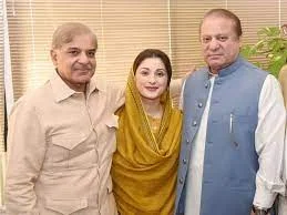Nawaz Sharif and family