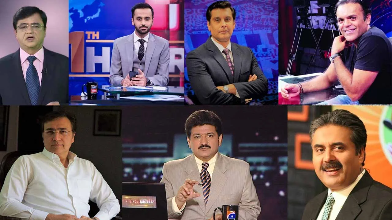 Top 10 Pakistani Anchors