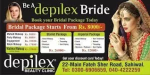 Price List of Depilex Beauty Salon