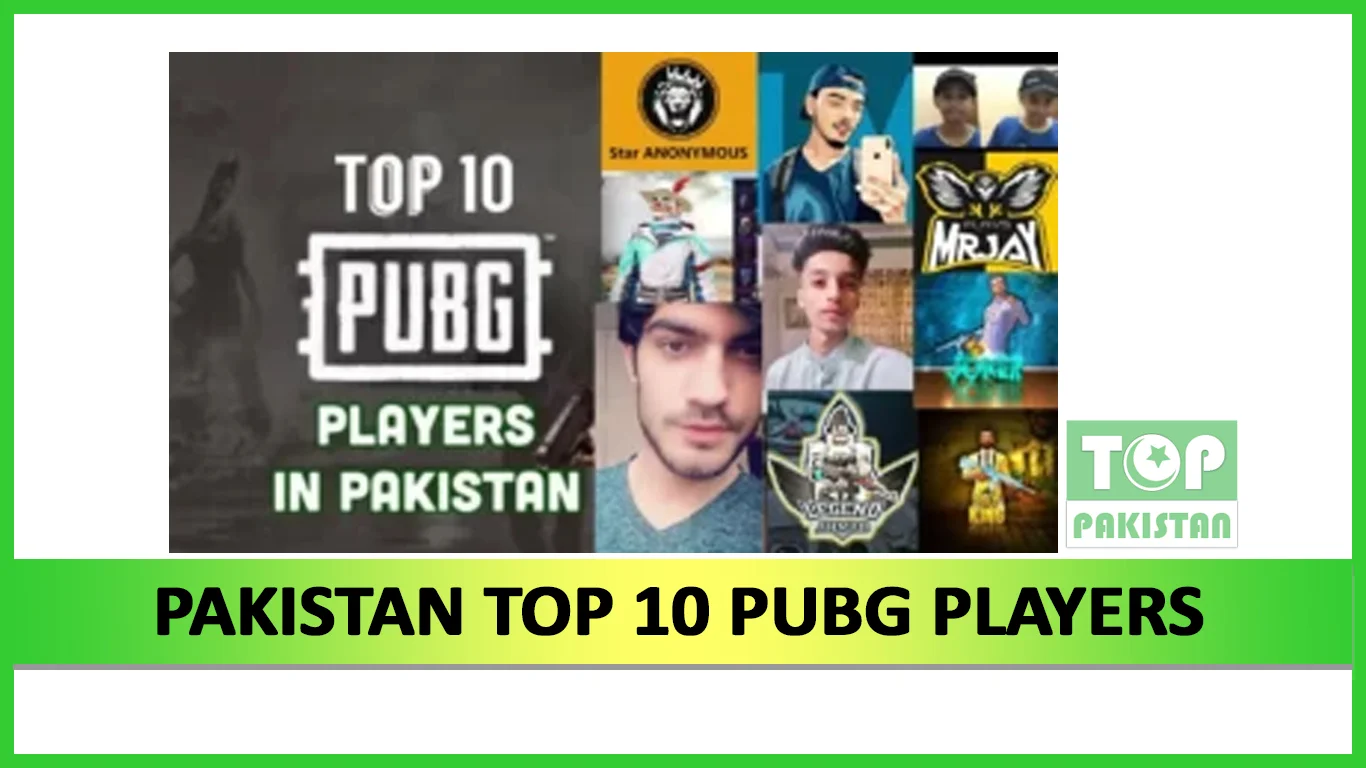 Pakistan Top 10 PUBG Players